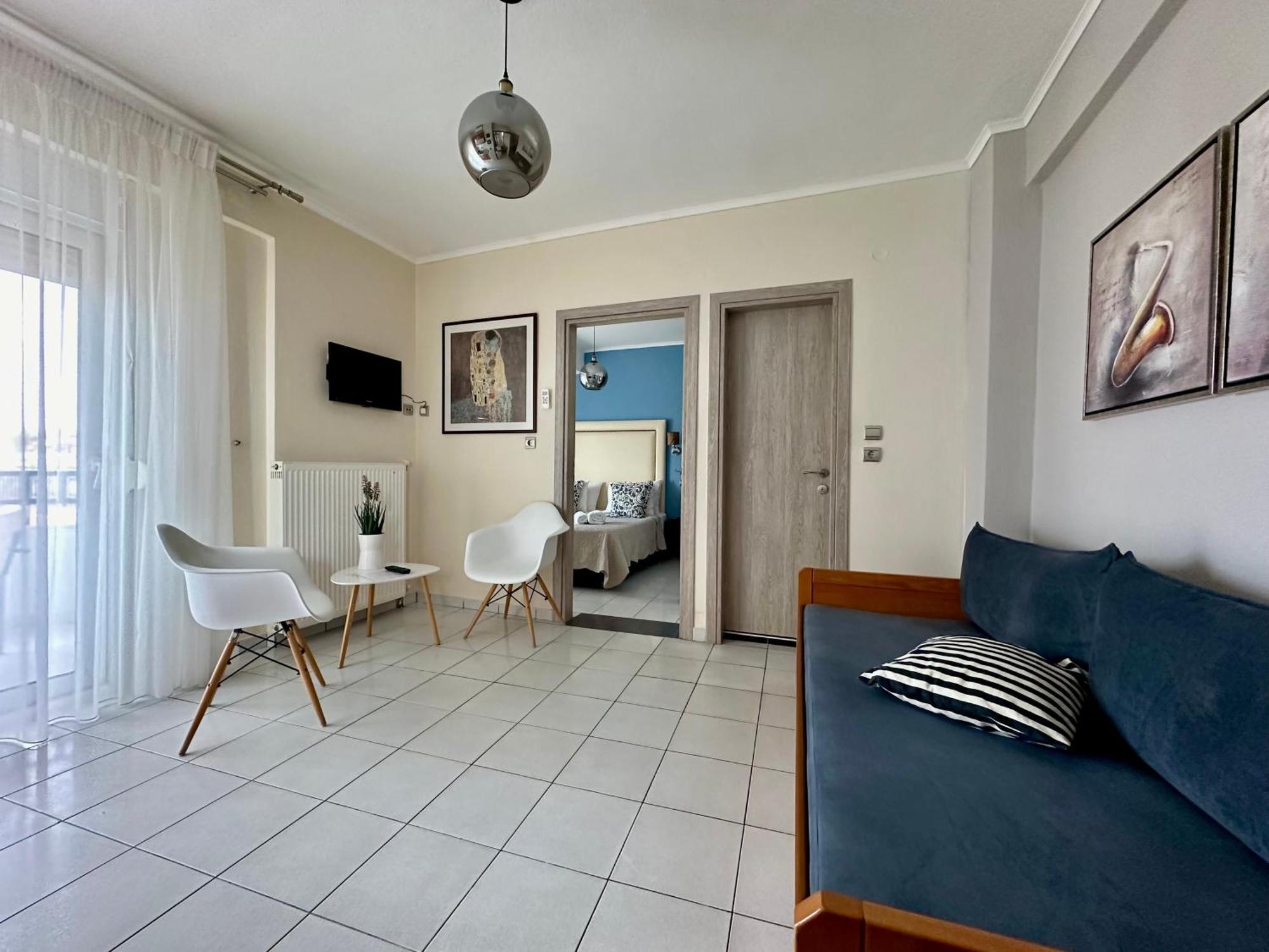 Assamaris Apartment Asproválta Ngoại thất bức ảnh